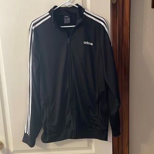 Adidas zip up jacket mens large